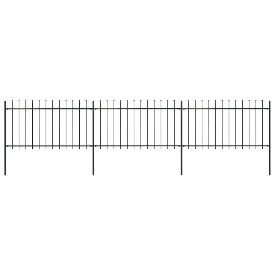 VidaXL Puutarha-aita keihäskärjillä 5,1x1 m 277613