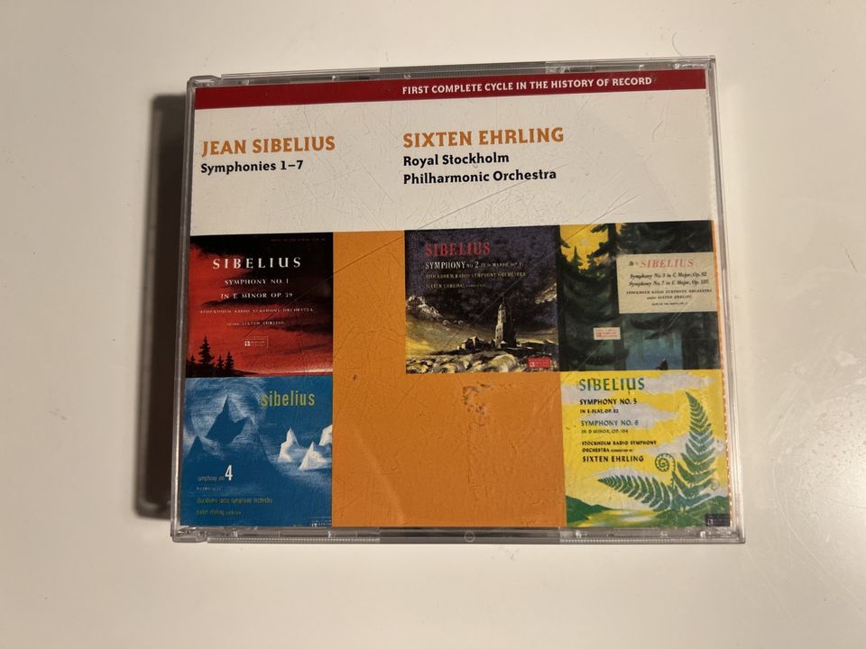 Sixten ehrling / symphonies 1-7 (sibelius) 3cd