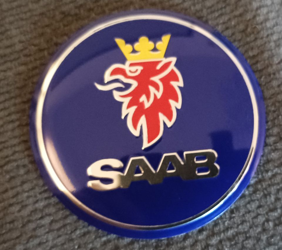 SAAB logo halkaisija 5,5cm ( 1 kpl jäljellä)