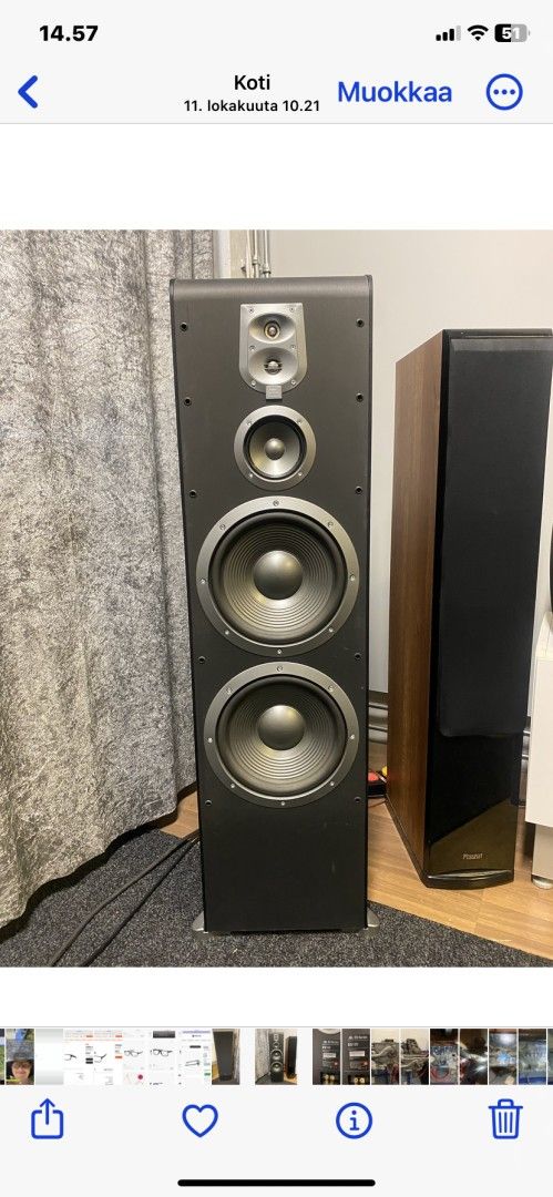 JBL ES100 kaiuttimet