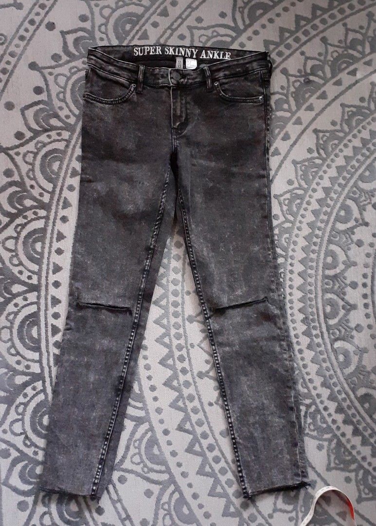 H&M Divided/ Super skinny ankle cut farkut 38