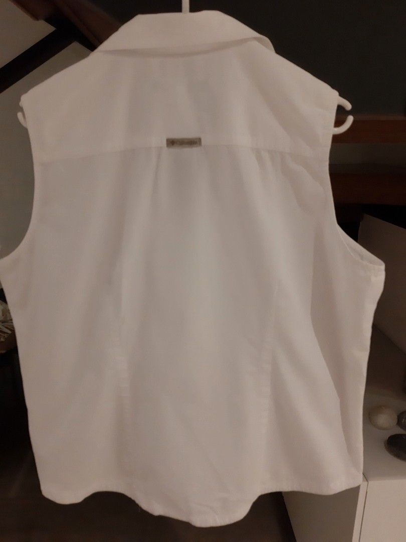Columbia valkoinen toppi paita XL