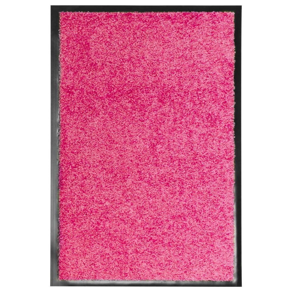 VidaXL Ovimatto pestävä pinkki 40x60 cm 323445