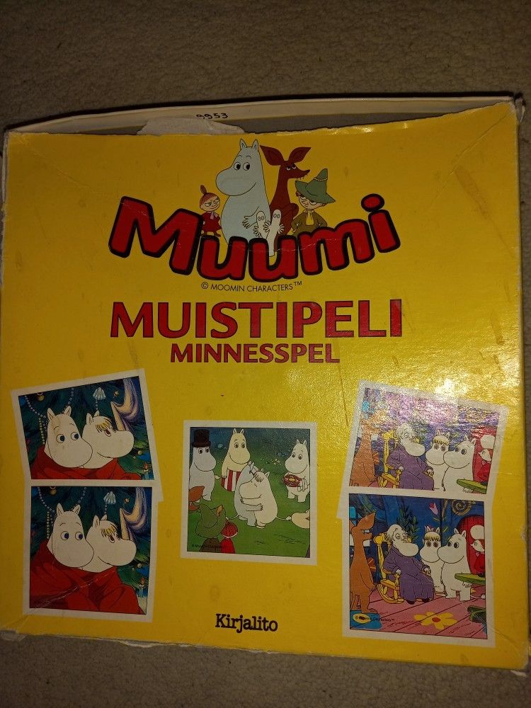 Muumi muistipeli 3+