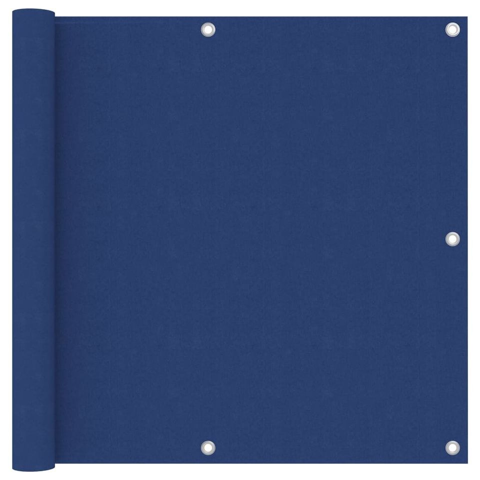 VidaXL Parvekkeen suoja sininen 90x500 cm 135014