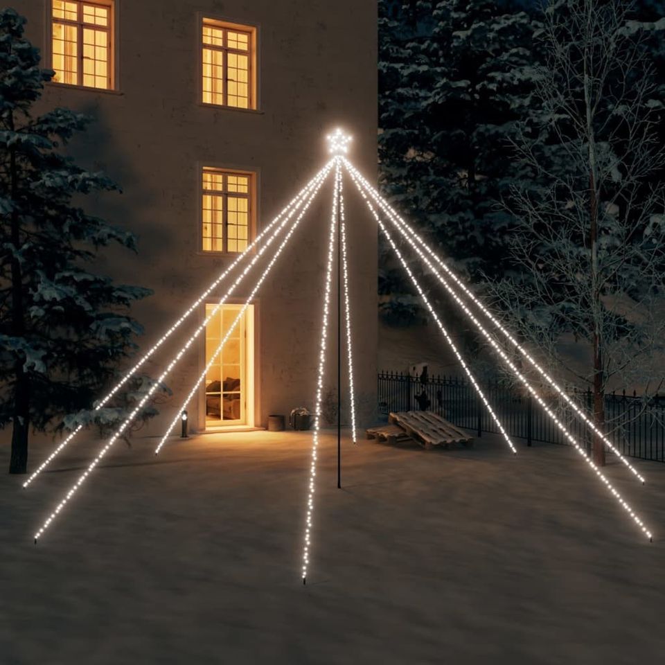 VidaXL Joulukuusen valot sisä-/ulkokäyttöön 800 x