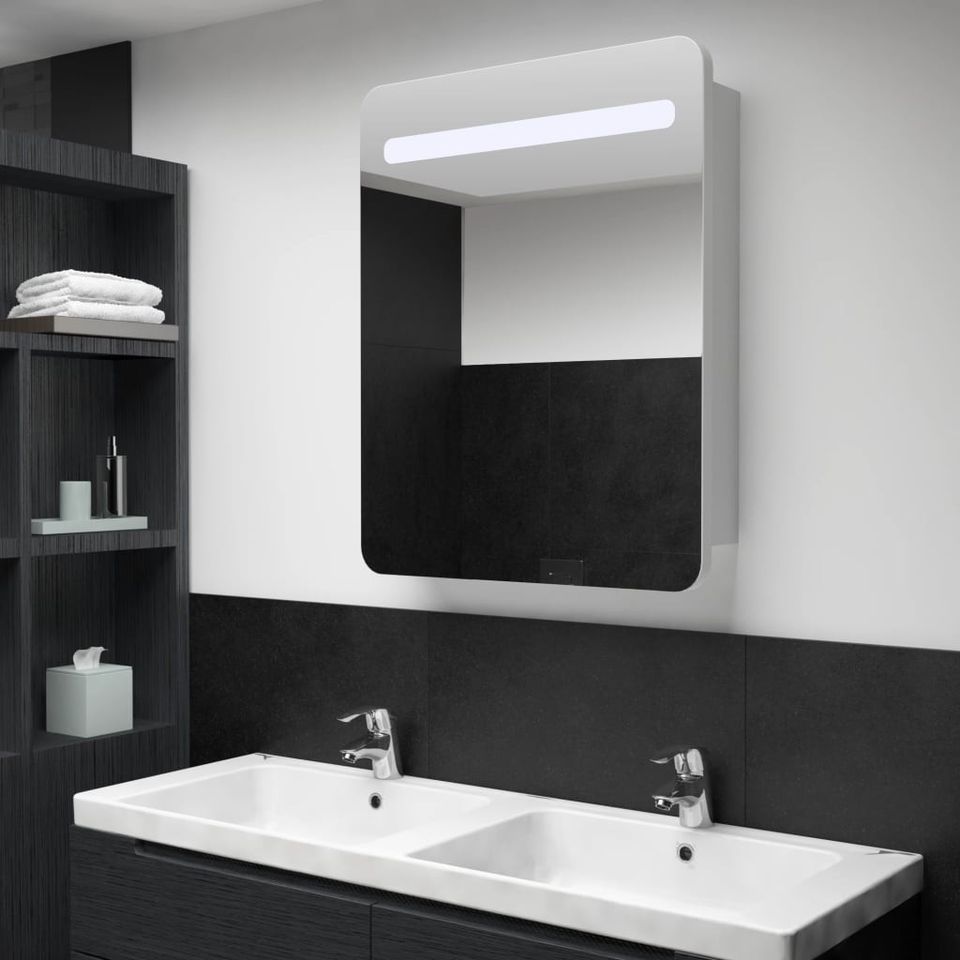 VidaXL LED kylpyhuoneen peilikaappi 285118