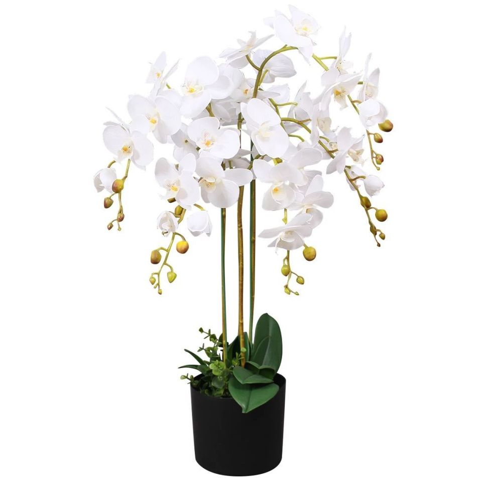 VidaXL Tekokukka ruukulla orkidea 75 cm 244425