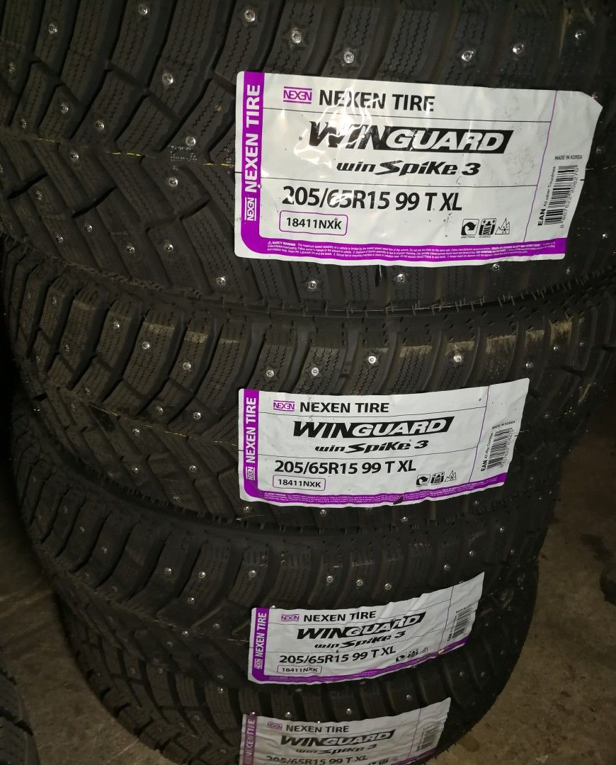 4kpl 205/65 R15 Nexen WinSpike 3 nasta