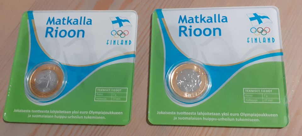 Matkalla Rioon Olympia Rahat 2kpl