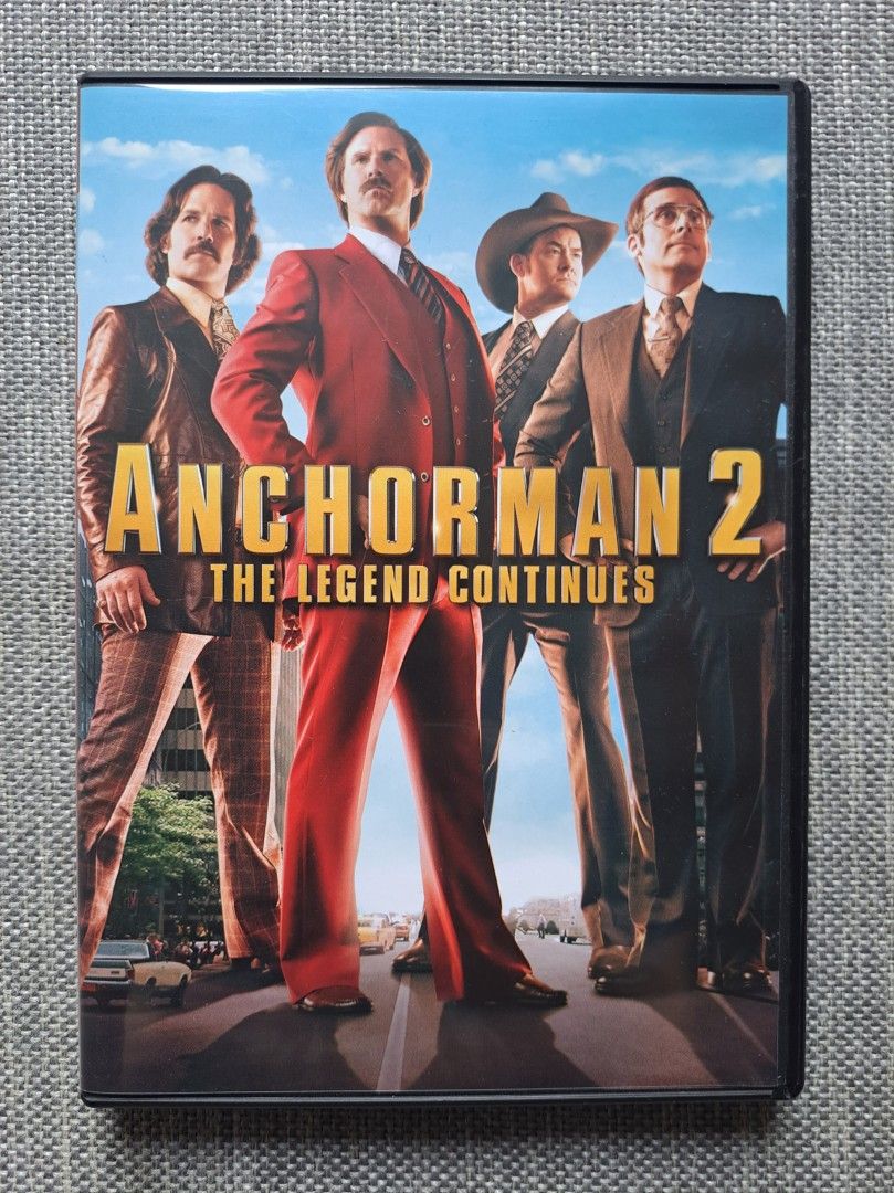 Anchorman 2 - The Legend Continues dvd