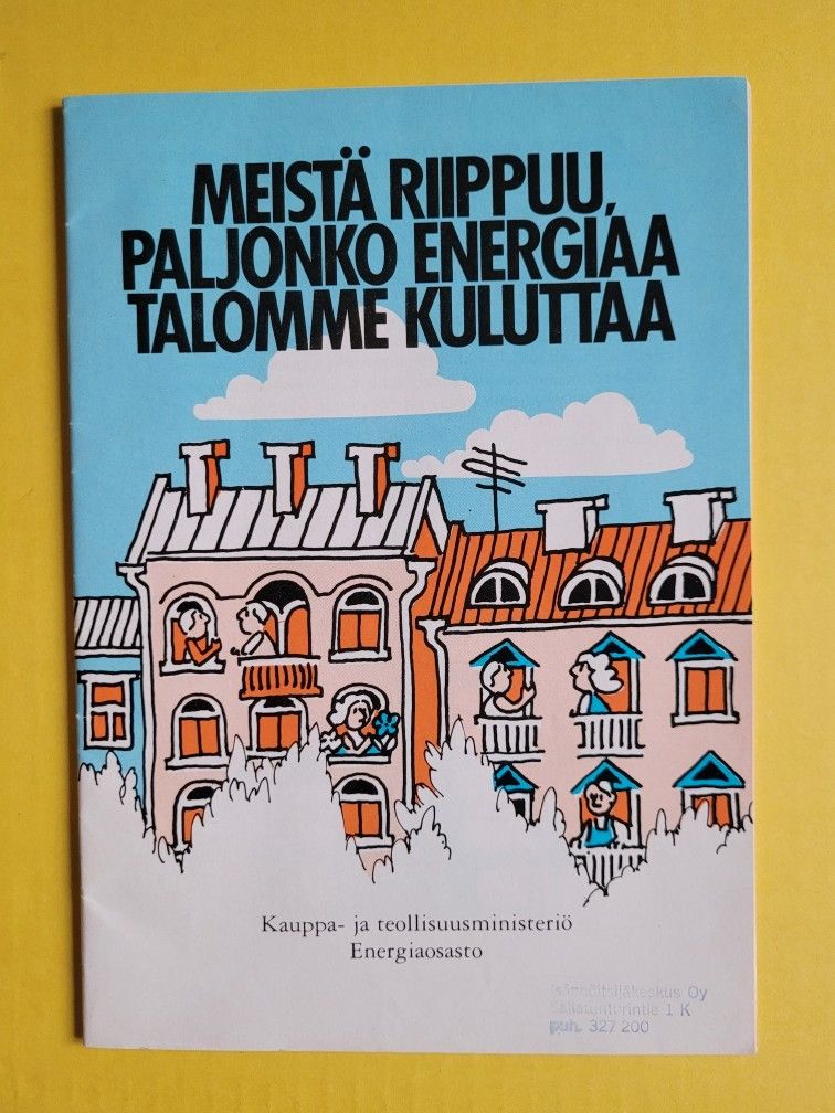 Ohjevihkonen energiankulutuksesta vuodelta 1979