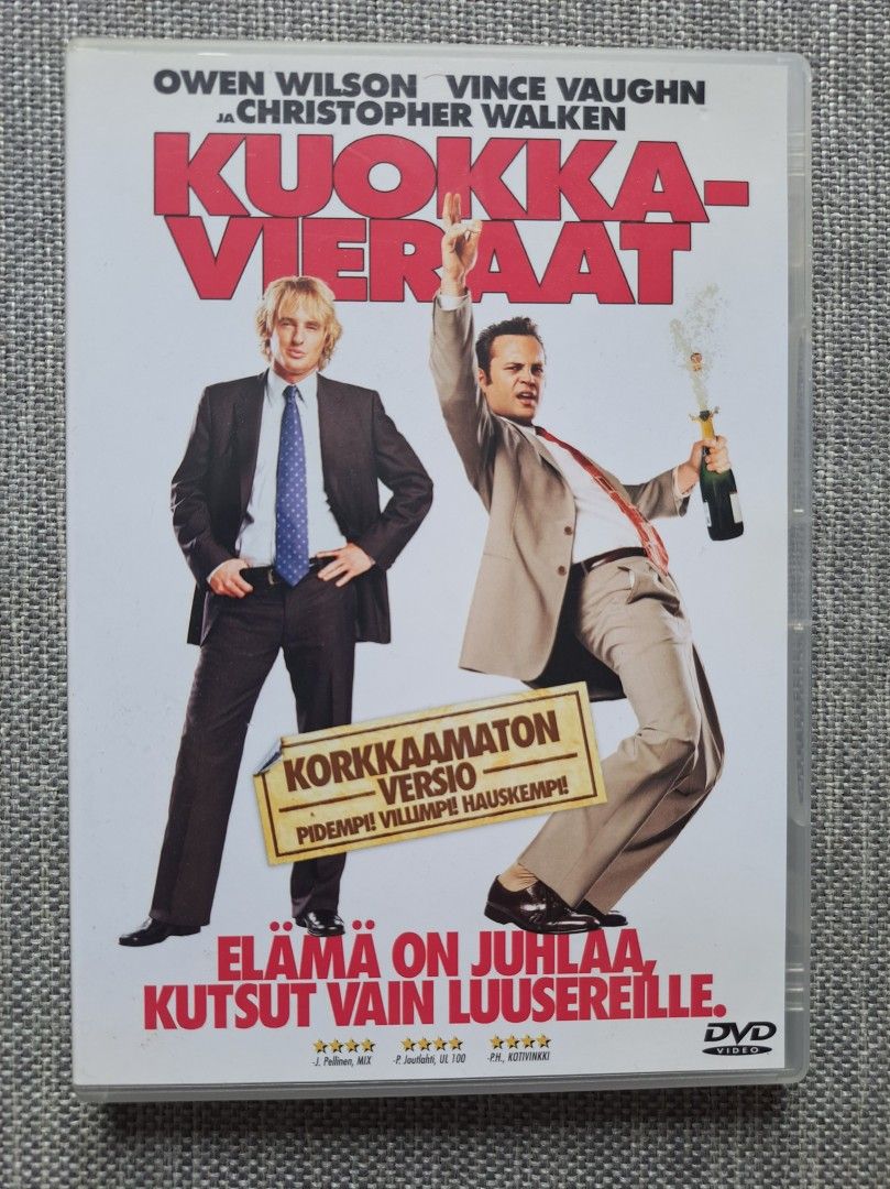 Kuokkavieraat dvd