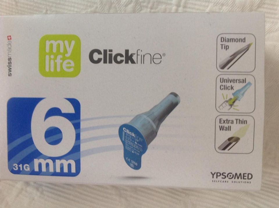 Mylife Clickfine Diamond tip kynäneula, 100 kpl