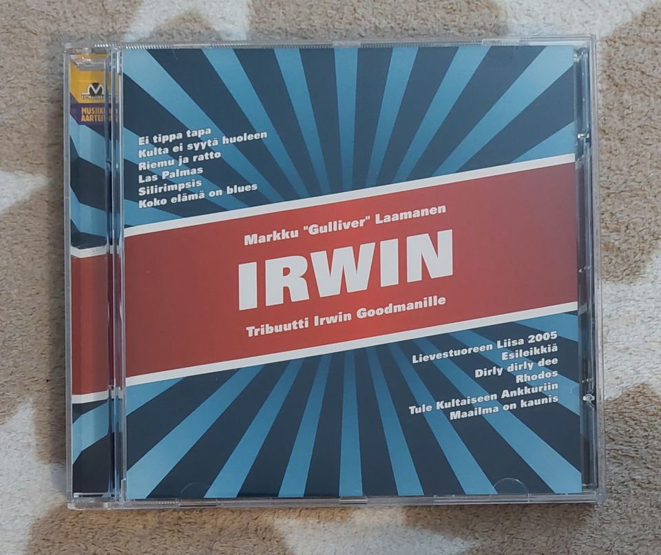 Tribuutti Irwin Goodmanille CD