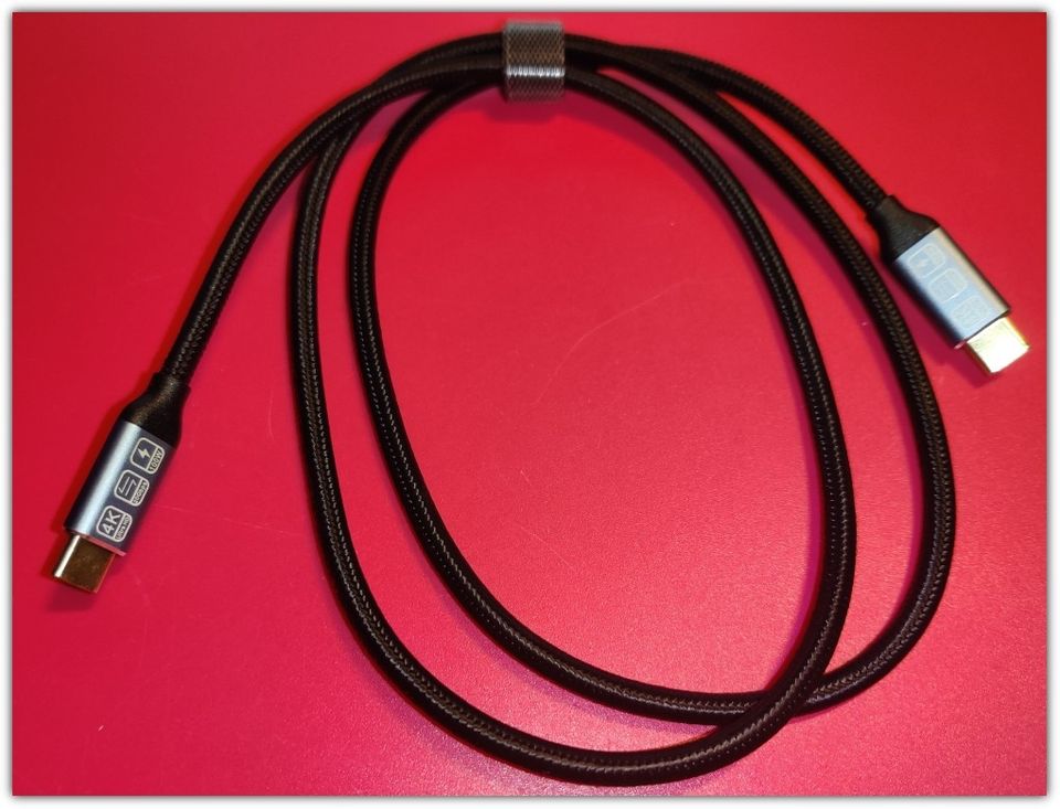 USB C - USB C pikalataus/pikadatasiirto 20Gbps /1m