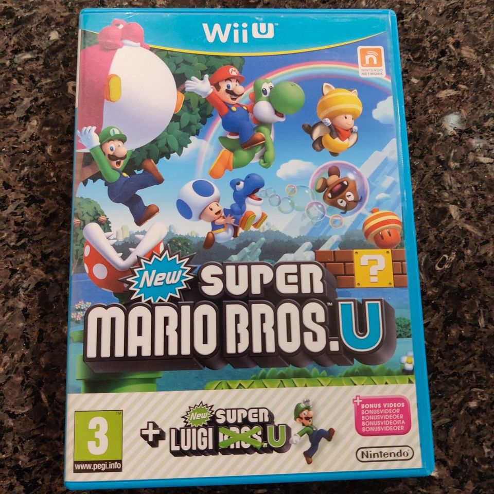 New Super Mario Bros. U + New Super Luigi U -pelit