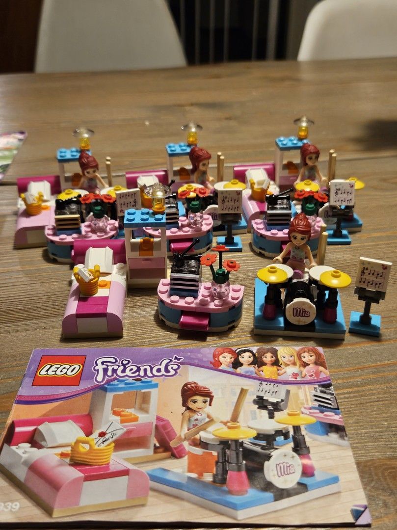 Lego friends 41009 Andrean makuuhuone