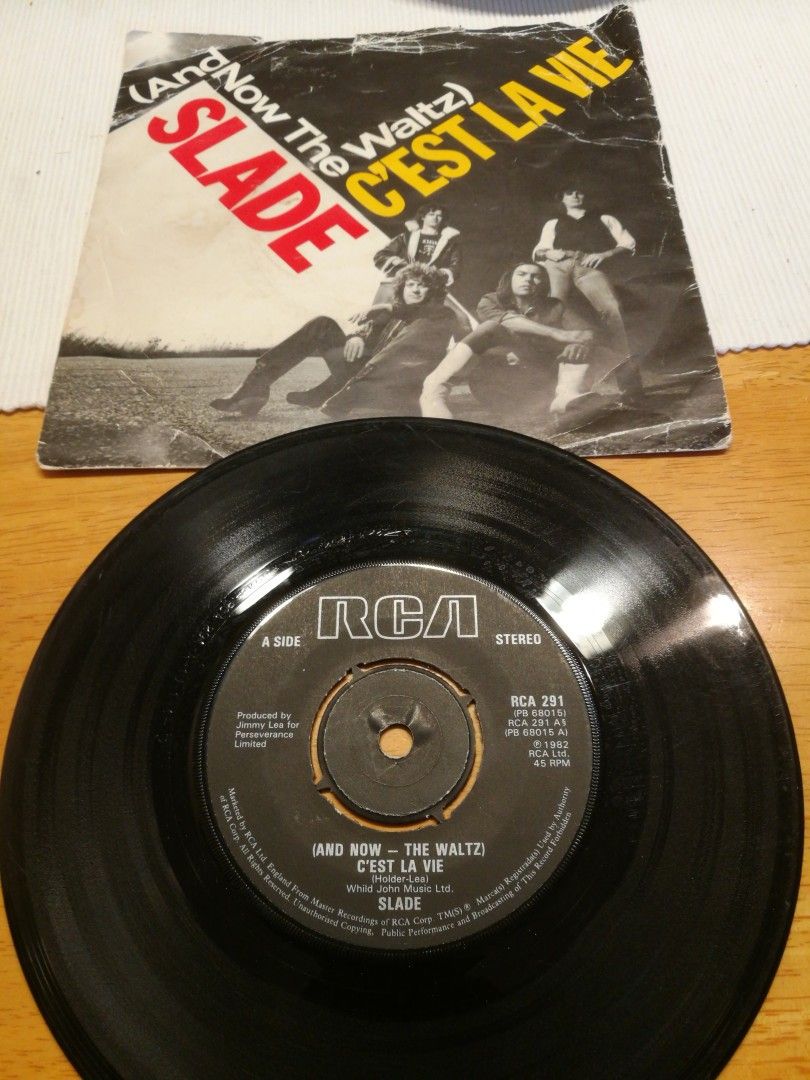 Slade 7" (And now-The waltz) C'est la vie