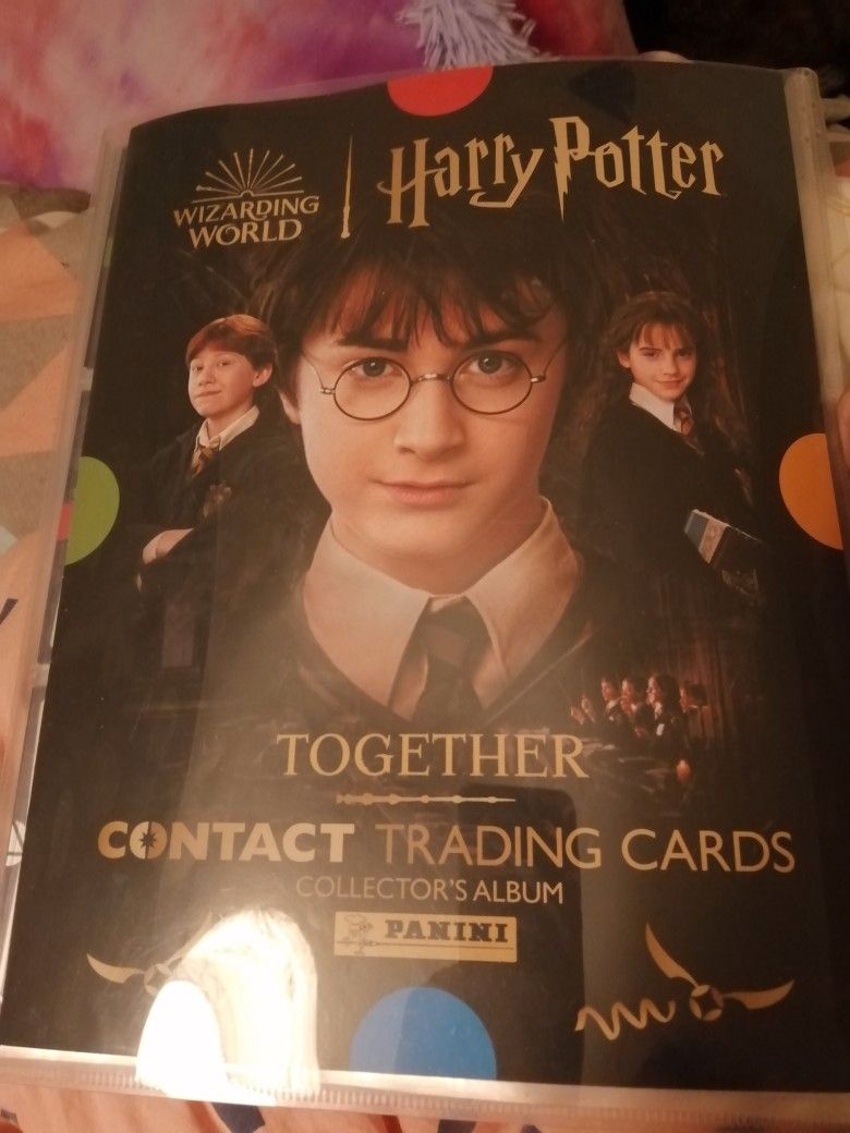 Harry Potter Together Contact Trading Cards Panini