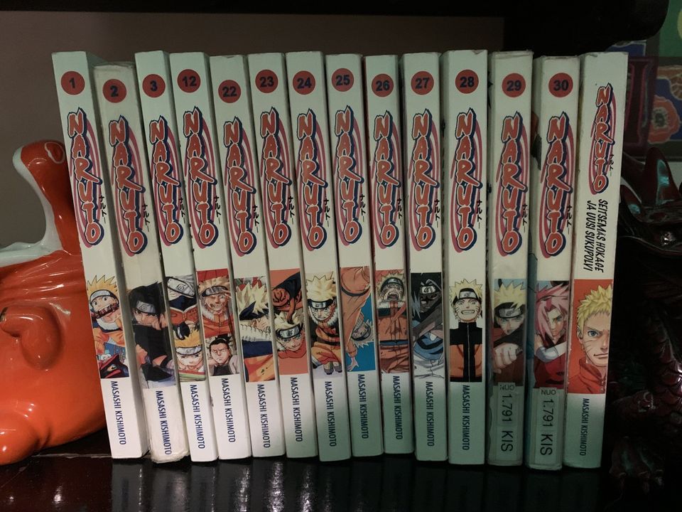 Mangaa: Naruto, Seitsemän Kuolemansyntiä ja muita