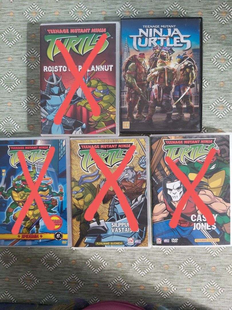 Turtles dvd