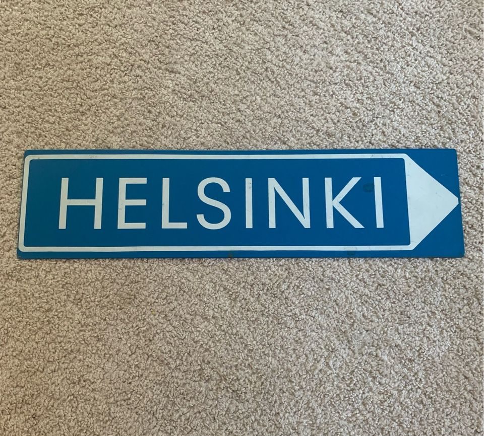 Helsinki sisutuskyltti