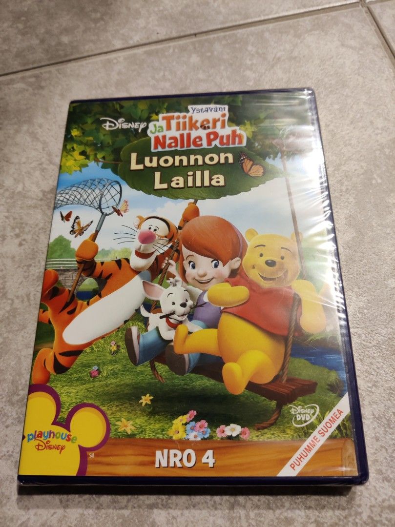 Nalle Puh dvd muoveissa