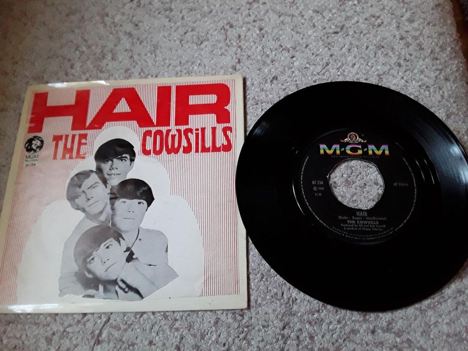 The Cowsills 7" Hair / What is Happy?