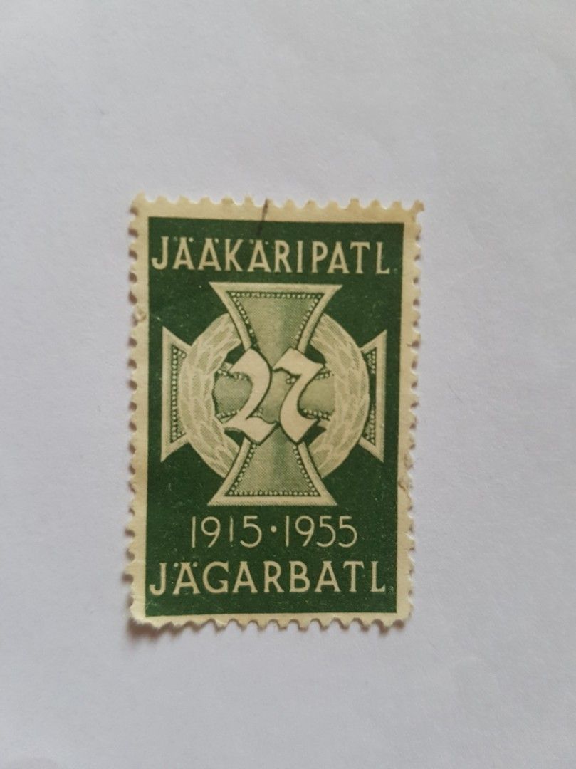 Jääkäriptl 27 kirjeensulkija v. 1955