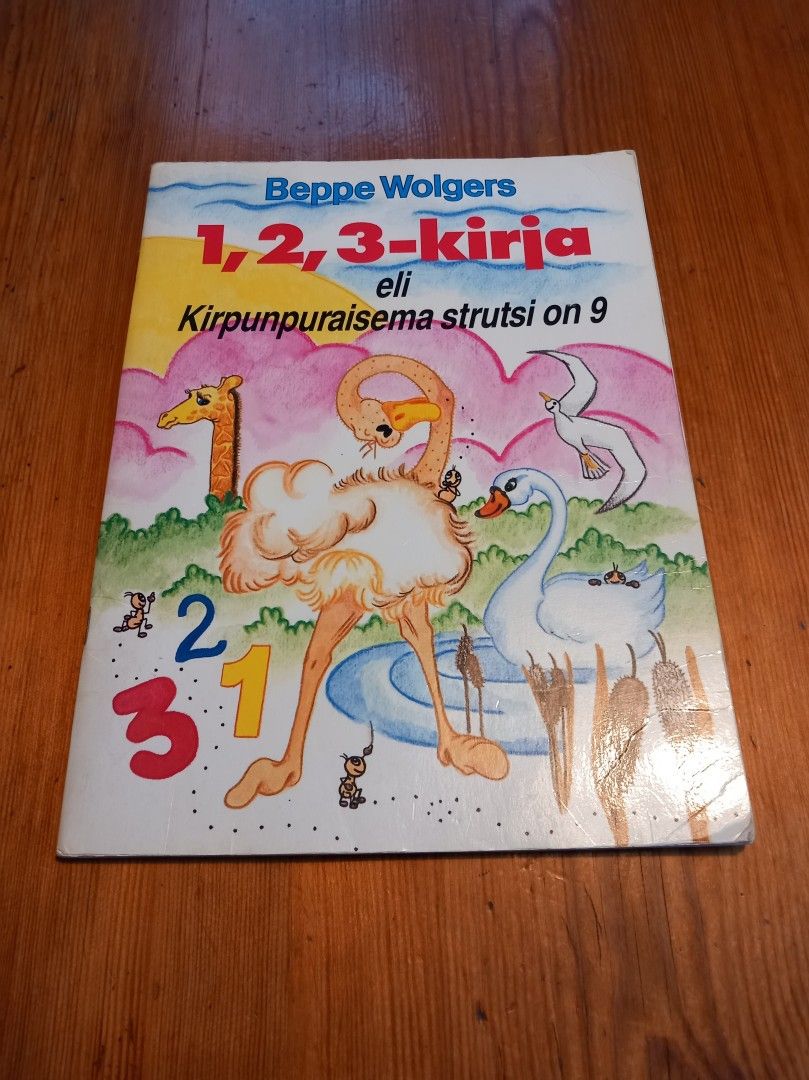 1,2,3 -kirja eli Kirpunpuraisema strutsi on 9