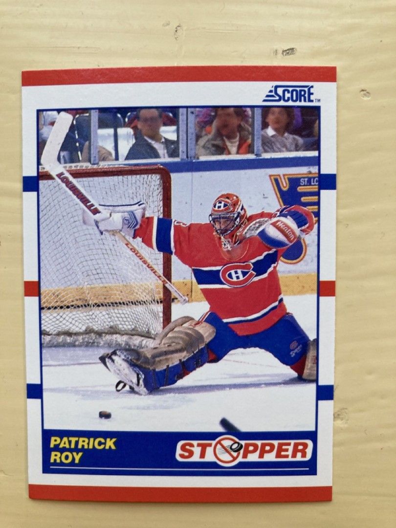 Jääkiekkokortti Patrick Roy NHL MINT 1990