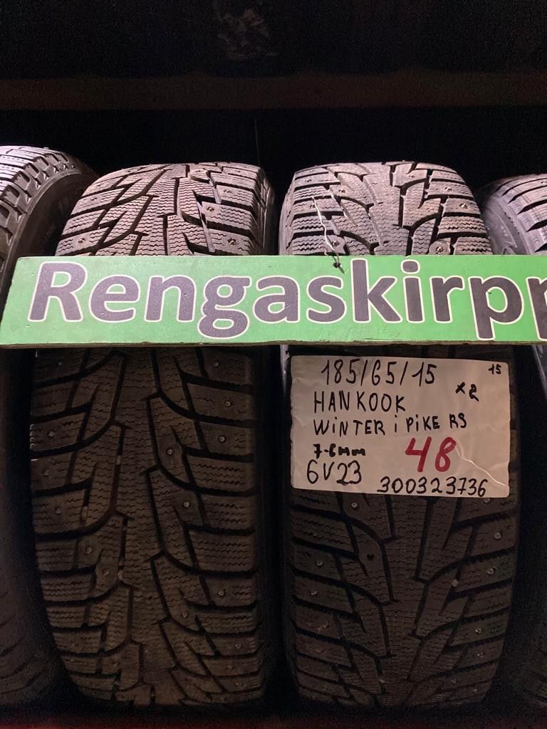 185/65R15 Hankook käytetyt nastarenkaat