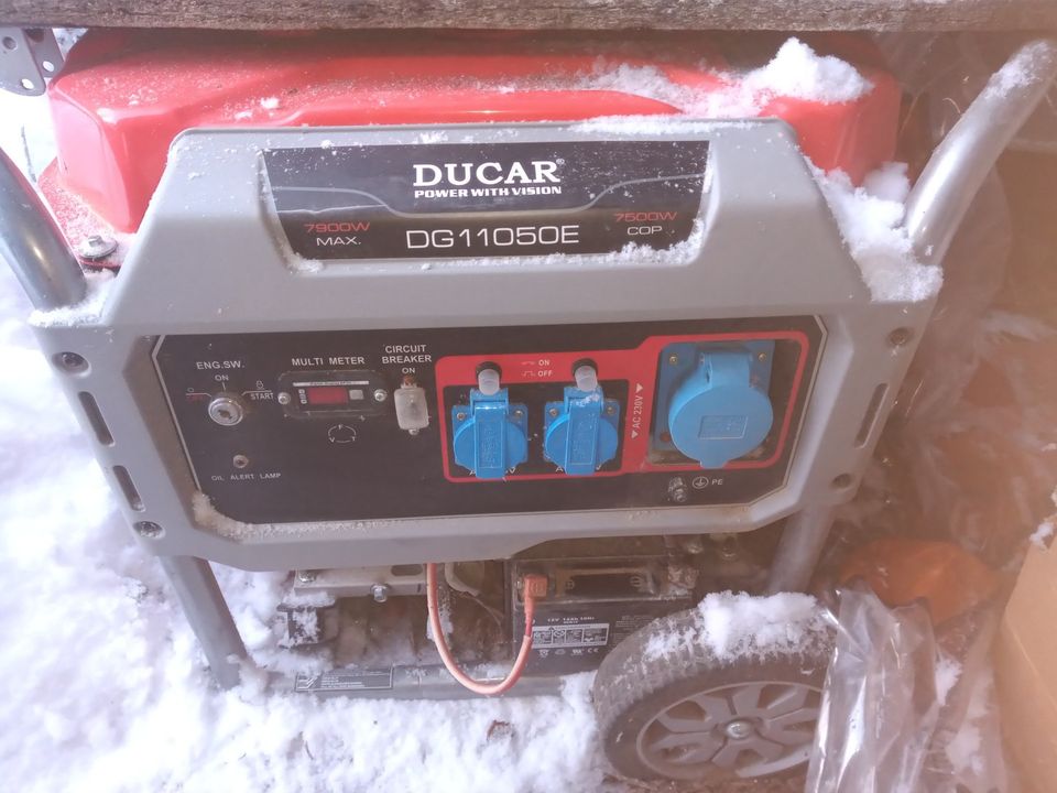 Ducar DC11050E generaattori 7500W
