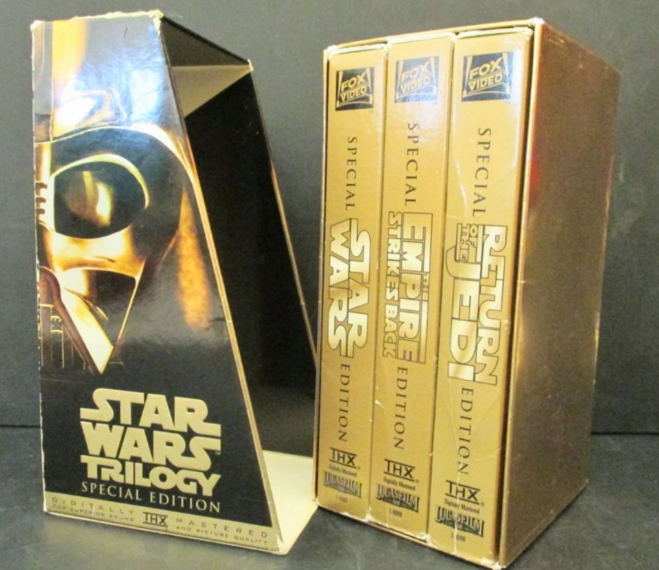 Star Wars Trilogy 3 X VHS