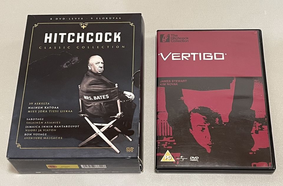 Hitchcock -kokoelma + Vertigo (DVD)