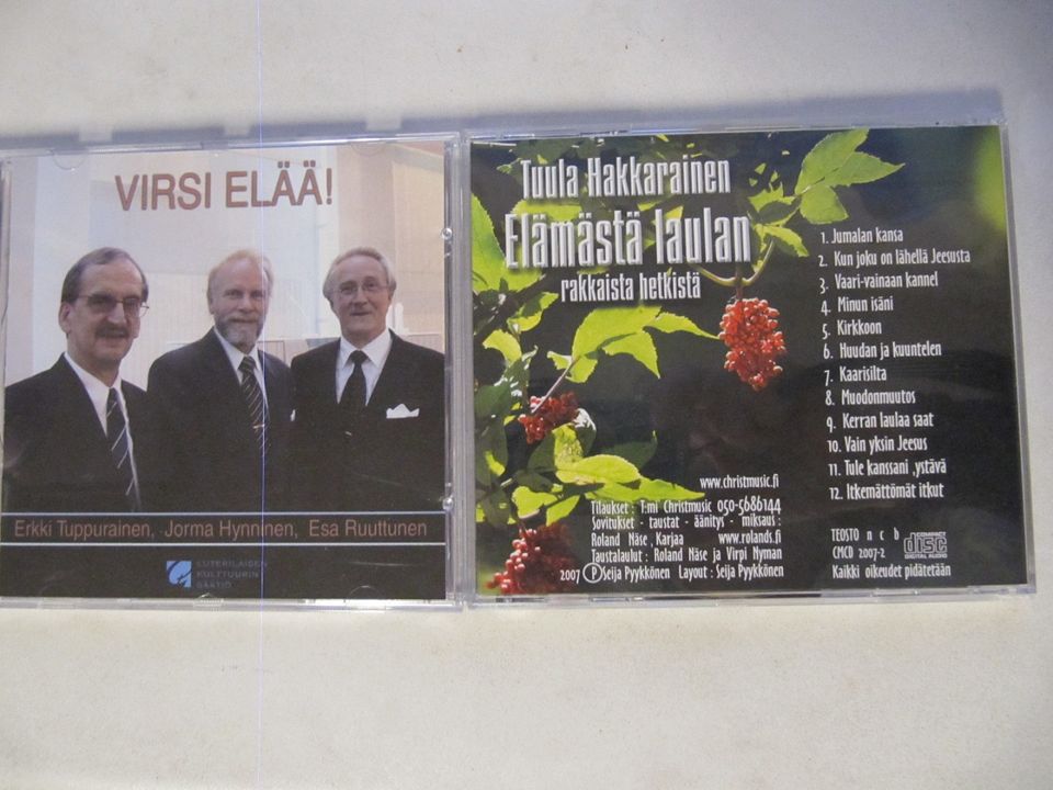 CD levyt, Virsi elää ja Elämästä laulan