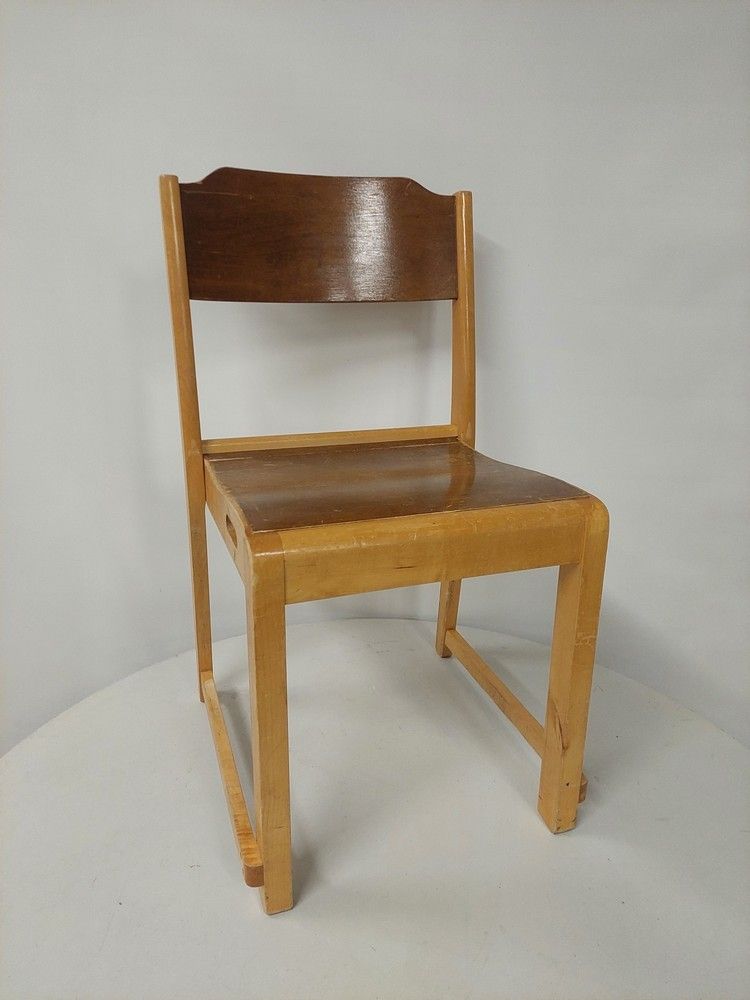 Puutuoli 50-luvulta, koivua