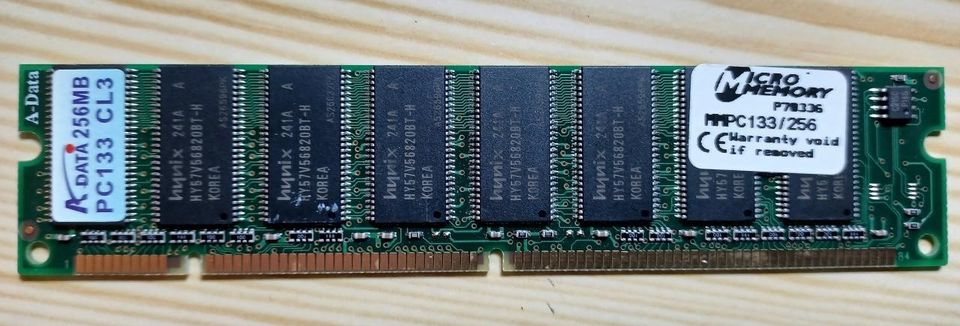 Micro Memory P78336 MMPC133/256 MB muistikampa