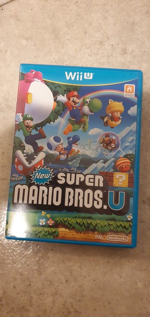 Wii U New Super Mario Bros.U. On vielä