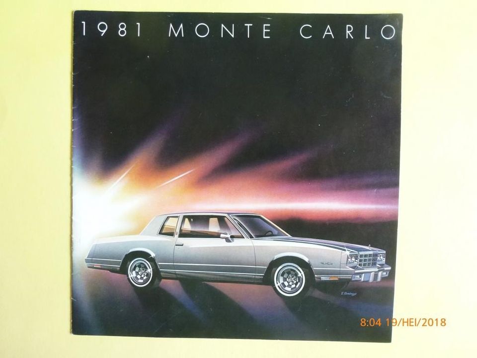 Chevrolet Monte Carlo 1981 autoesite