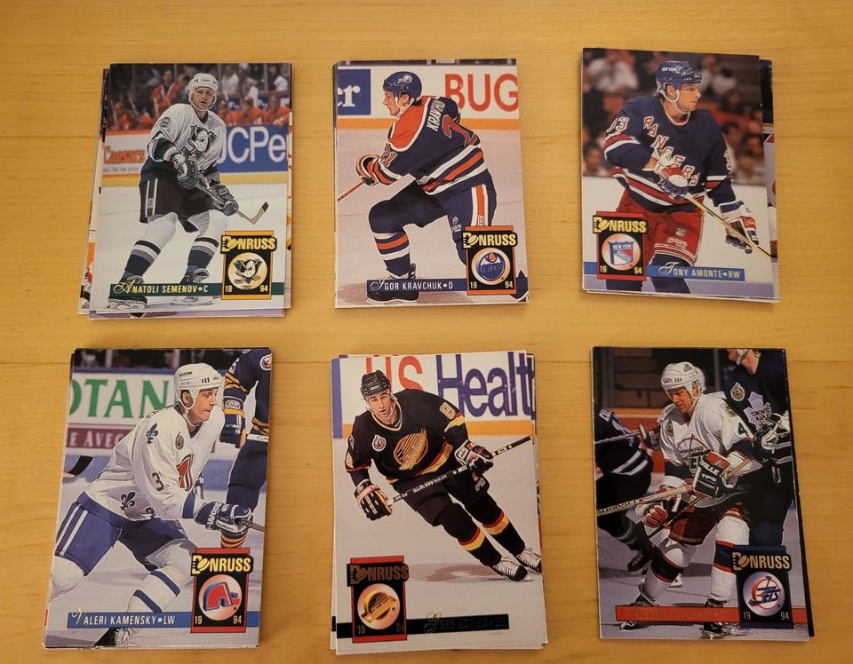 Donruss 1993-1994 NHL jääkiekkokortteja