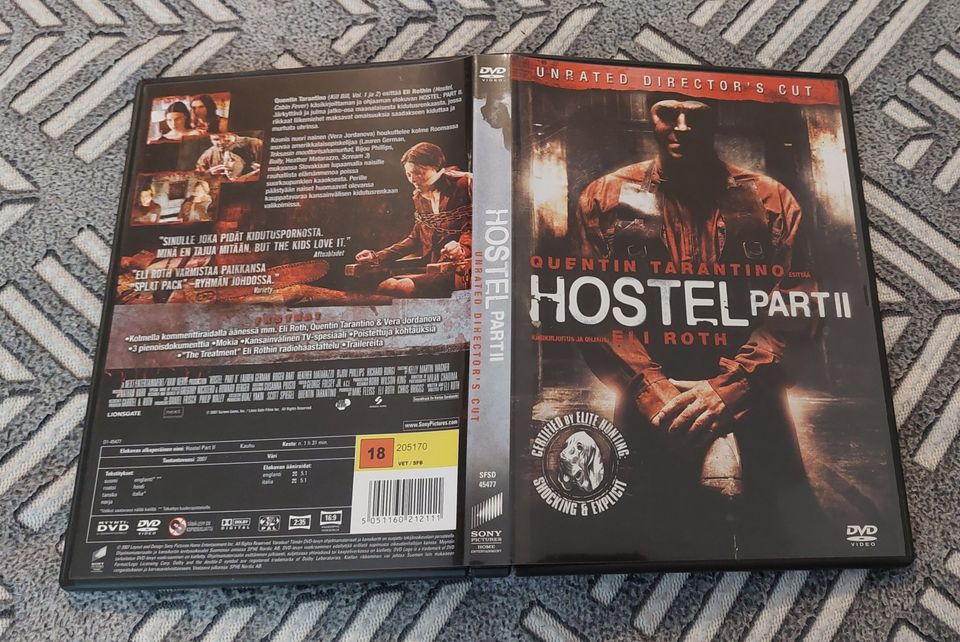 Hostel 2 (Tarantino) Unrated DVD