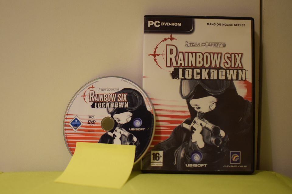 Tom Clancy's Rainbow Six Lockdown PC DVD-ROM peli