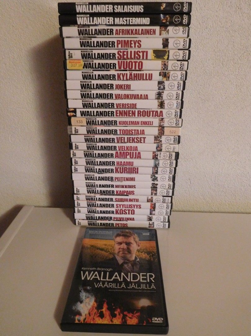 Wallander DVD-elokuvat