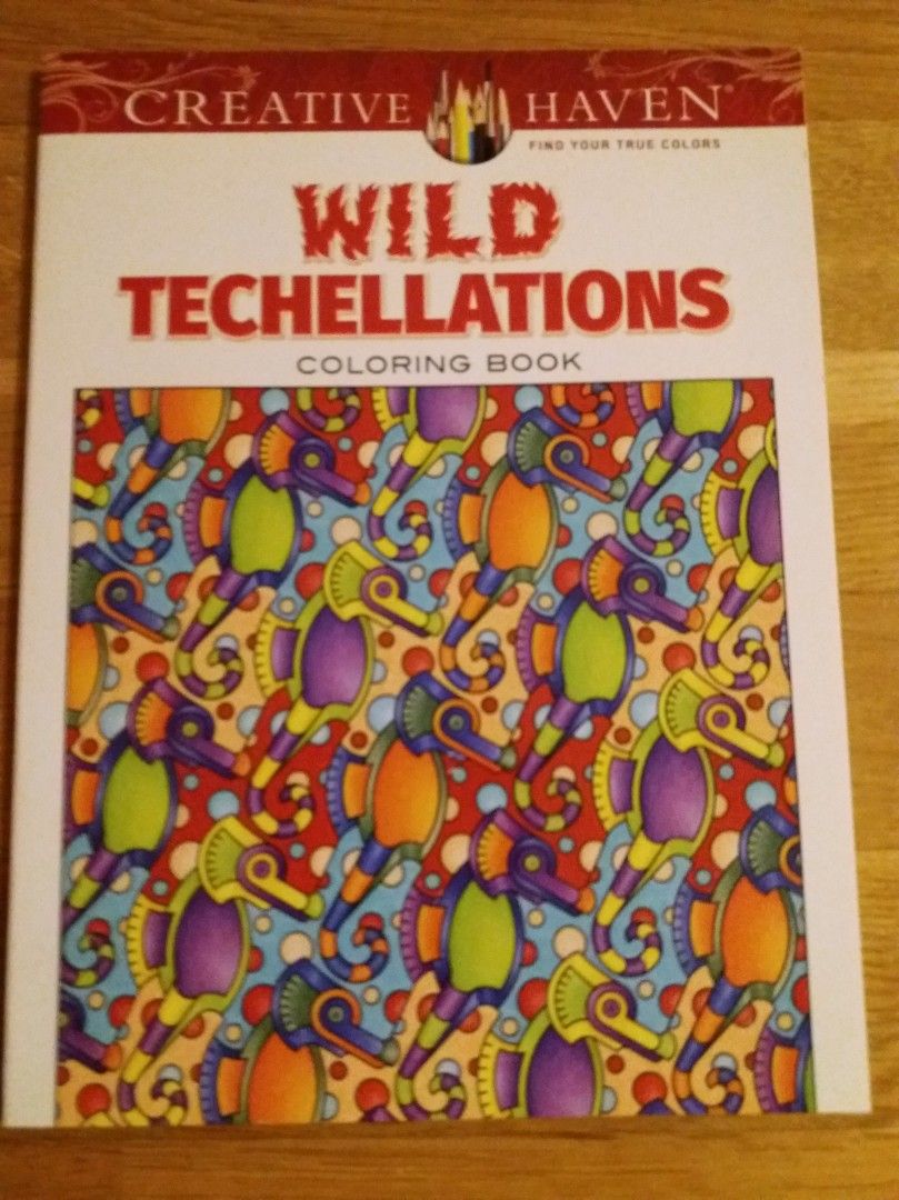 Uusi Wild Techellations värityskirja