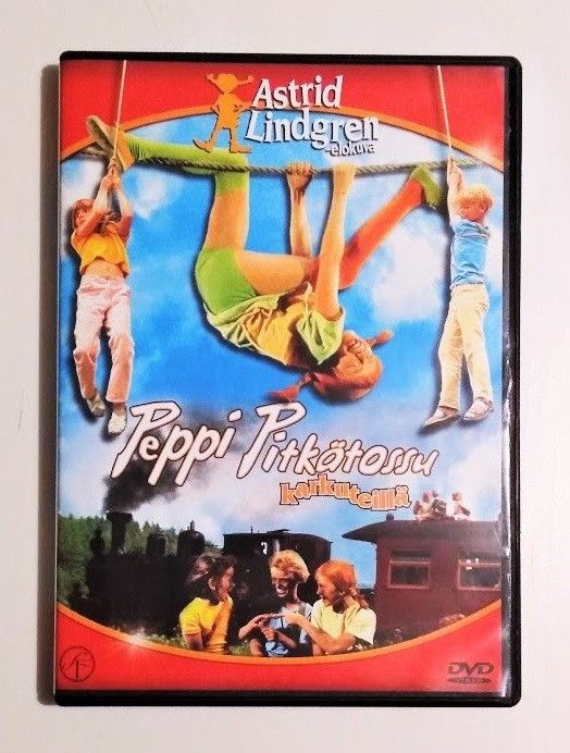 Peppi Pitkätossu karkuteillä DVD