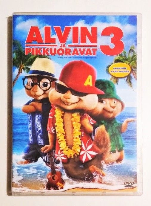 Alvin ja pikkuoravat 3 DVD