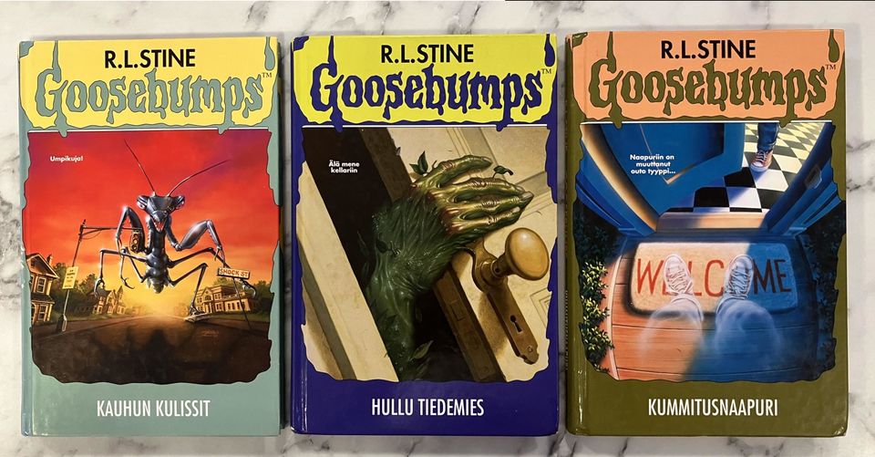 R. L. Stine : Goosebumps (3 kpl)