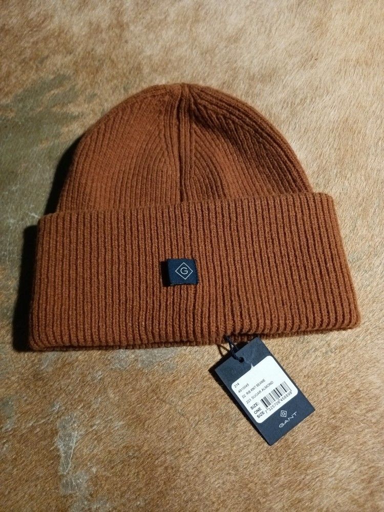 Gant rib knit beanie (uusi)